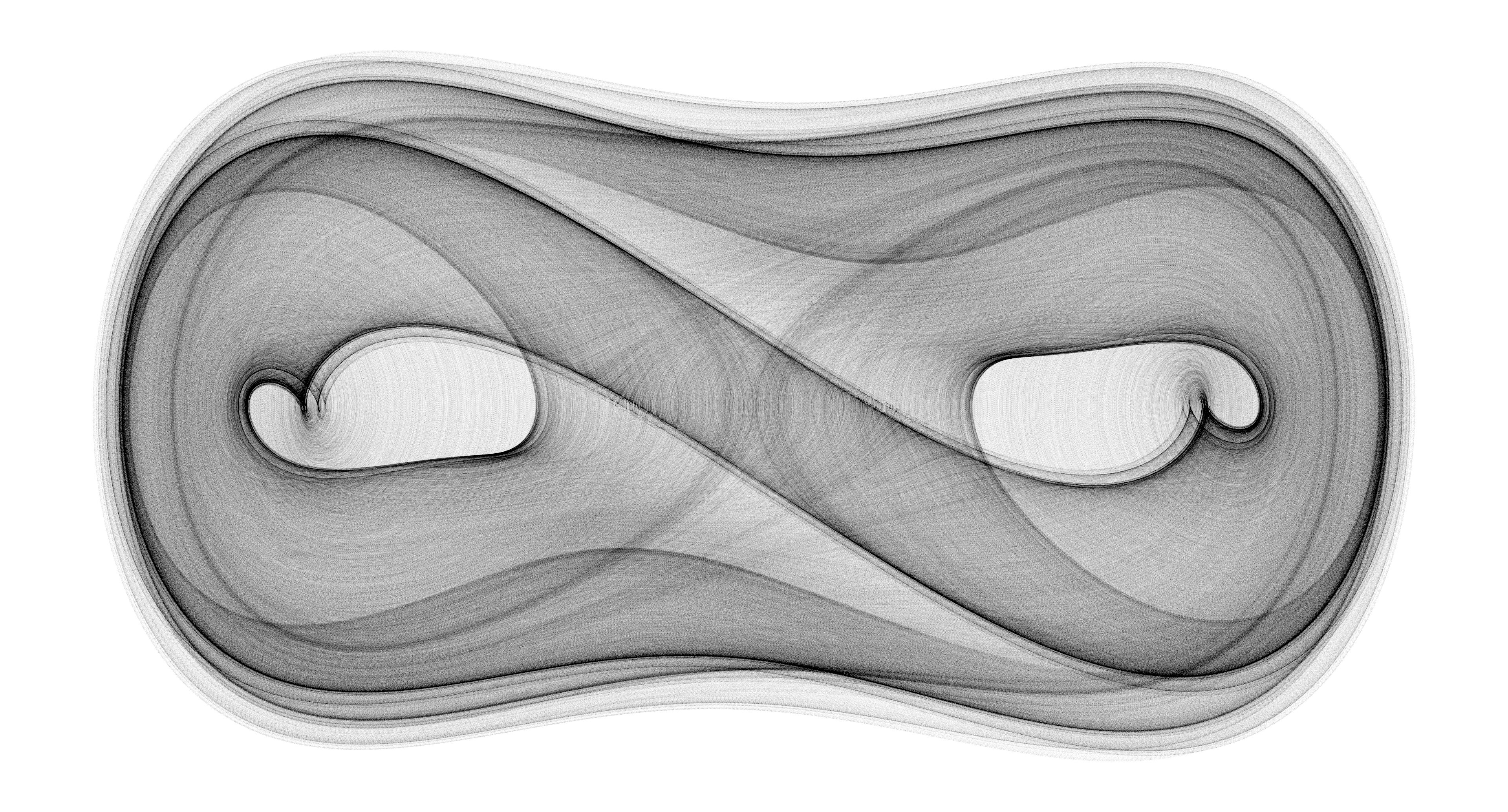 Duffing attractor